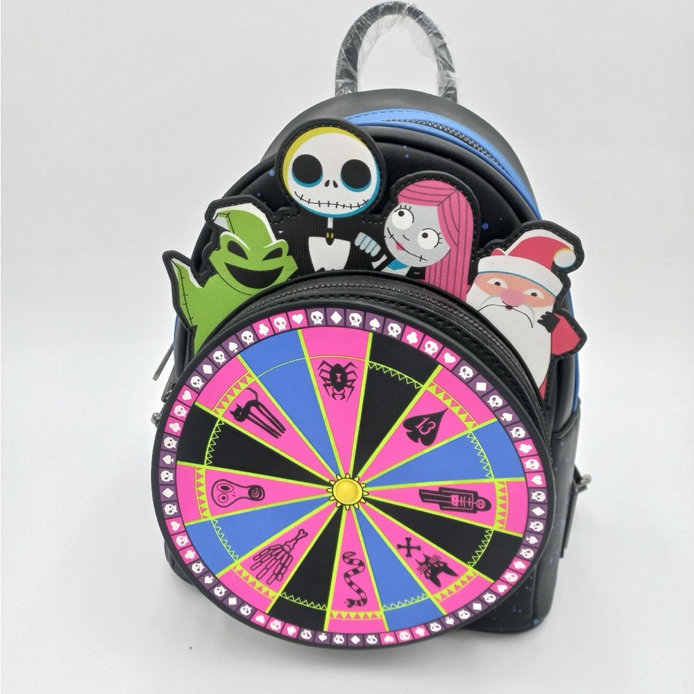 Loungefly Disney Nightmare Before Christmas Oogie Boogie Wheel NWT